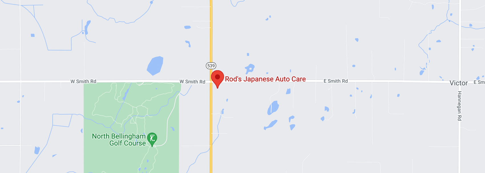Google Map Rod's Japanese Auto Care